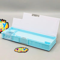 Rainbow Unicorn Double-Sided Geometry Box With Dual Sharpener