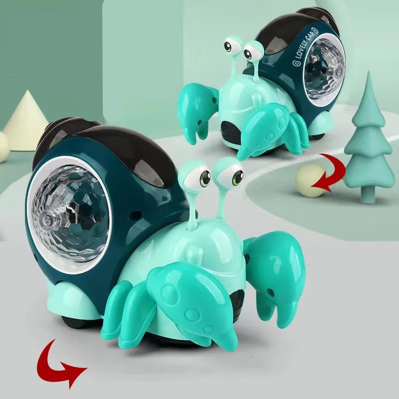 Electric Crawling Snail With 3D Lights & Music