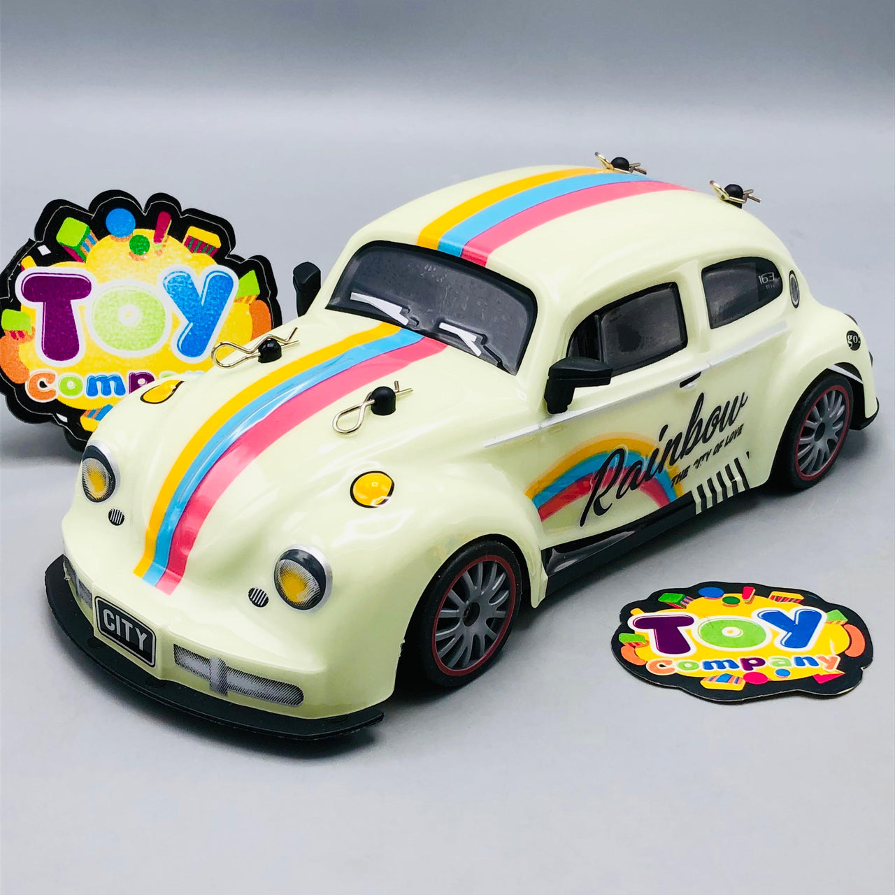 1:18 RC Volkswagen Beetle Foxy Drift Car With Smoke