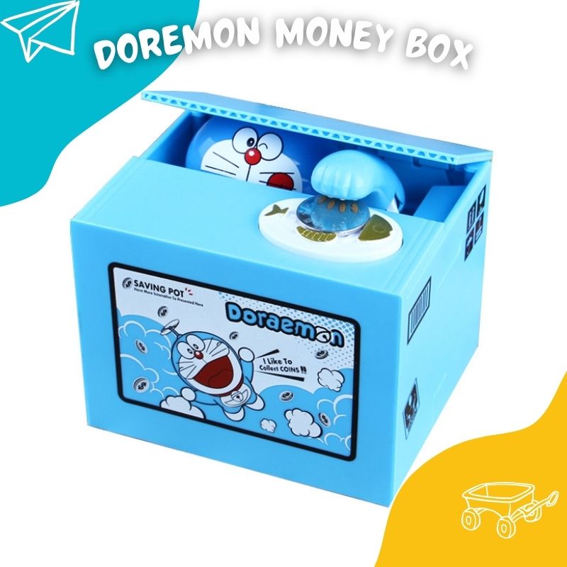 Doraemon Money Box Coin Saving Pot