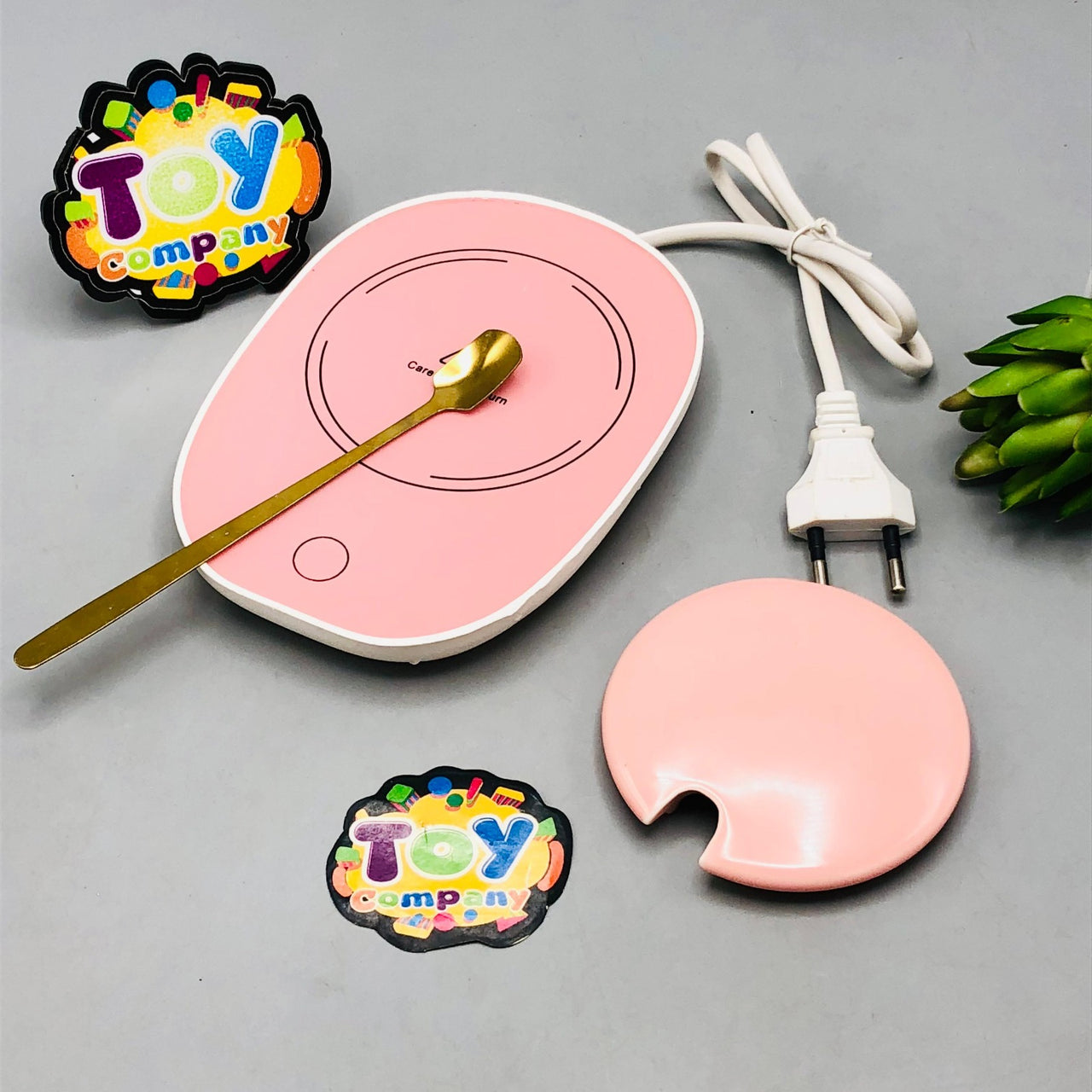 Realistic Coffee Saucer With Spoon