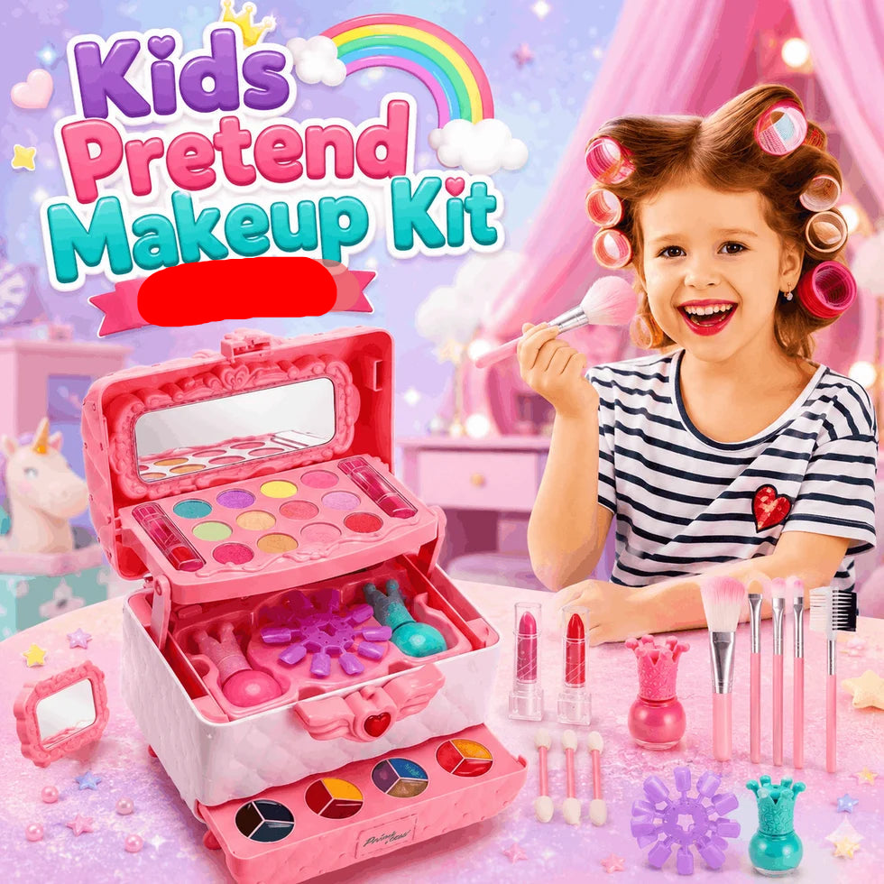 38Pcs Realistic Princess Makeup Box