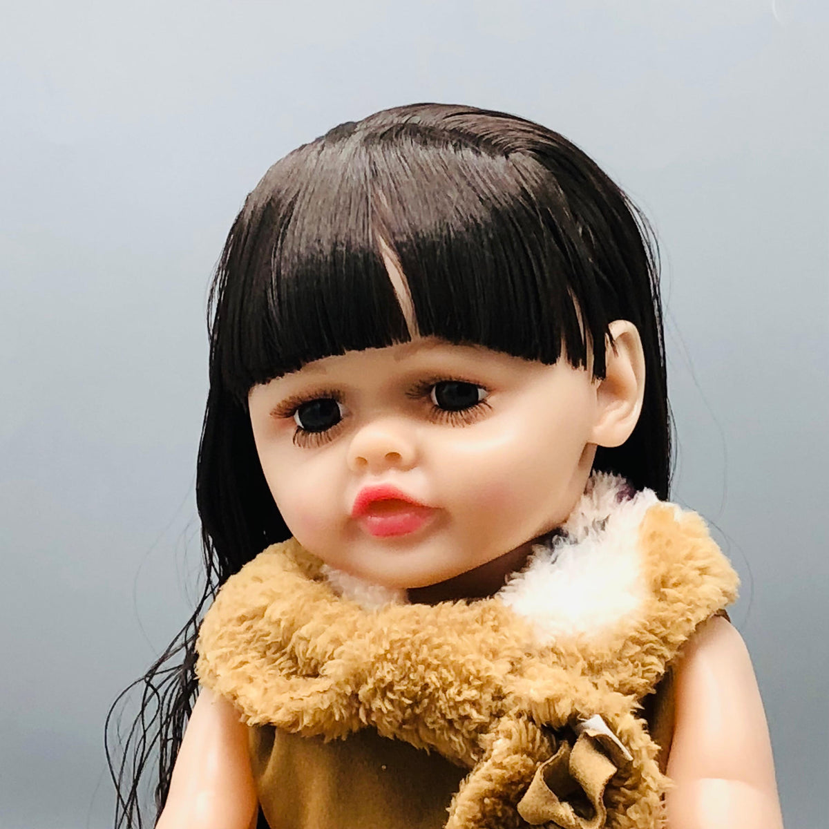 18* Inches Premium Reborn Doll With Music - Cozy Winter Fur