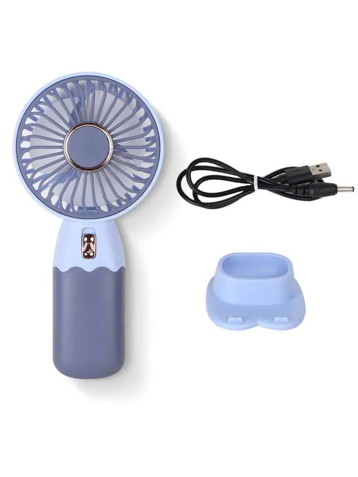 Rechargeable Hello Summer Mini Fan With Separate Base