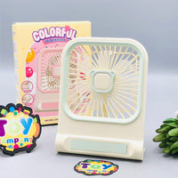 Rechargeable Adjustable Angle Mini Table Fan