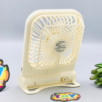 Rechargeable Adjustable Angle Mini Table Fan
