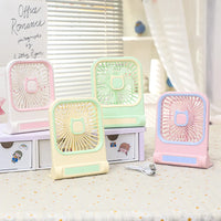 Rechargeable Adjustable Angle Mini Table Fan