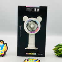Rechargeable Bear Cooling Fan With Night Lights