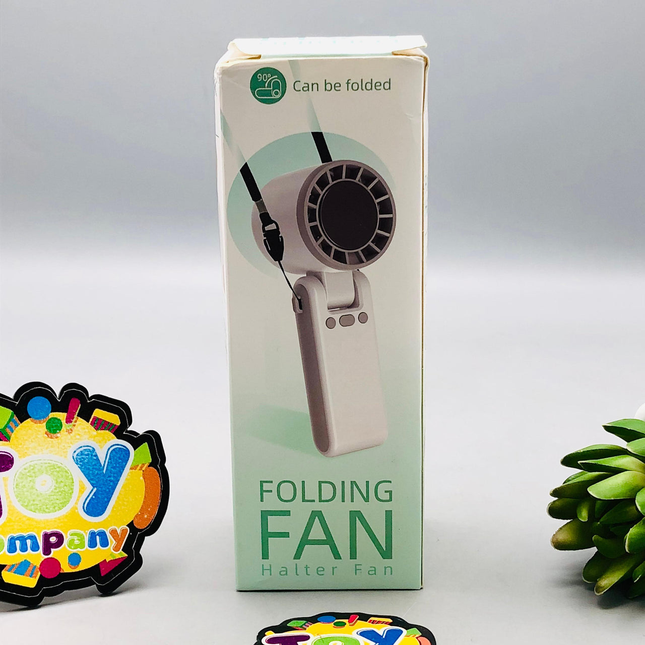 Rechargeable Digital Display Halter Cooling Fan