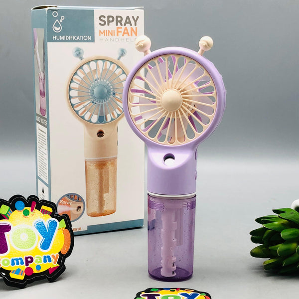 Rechargeable Handheld Mist Spray Fan