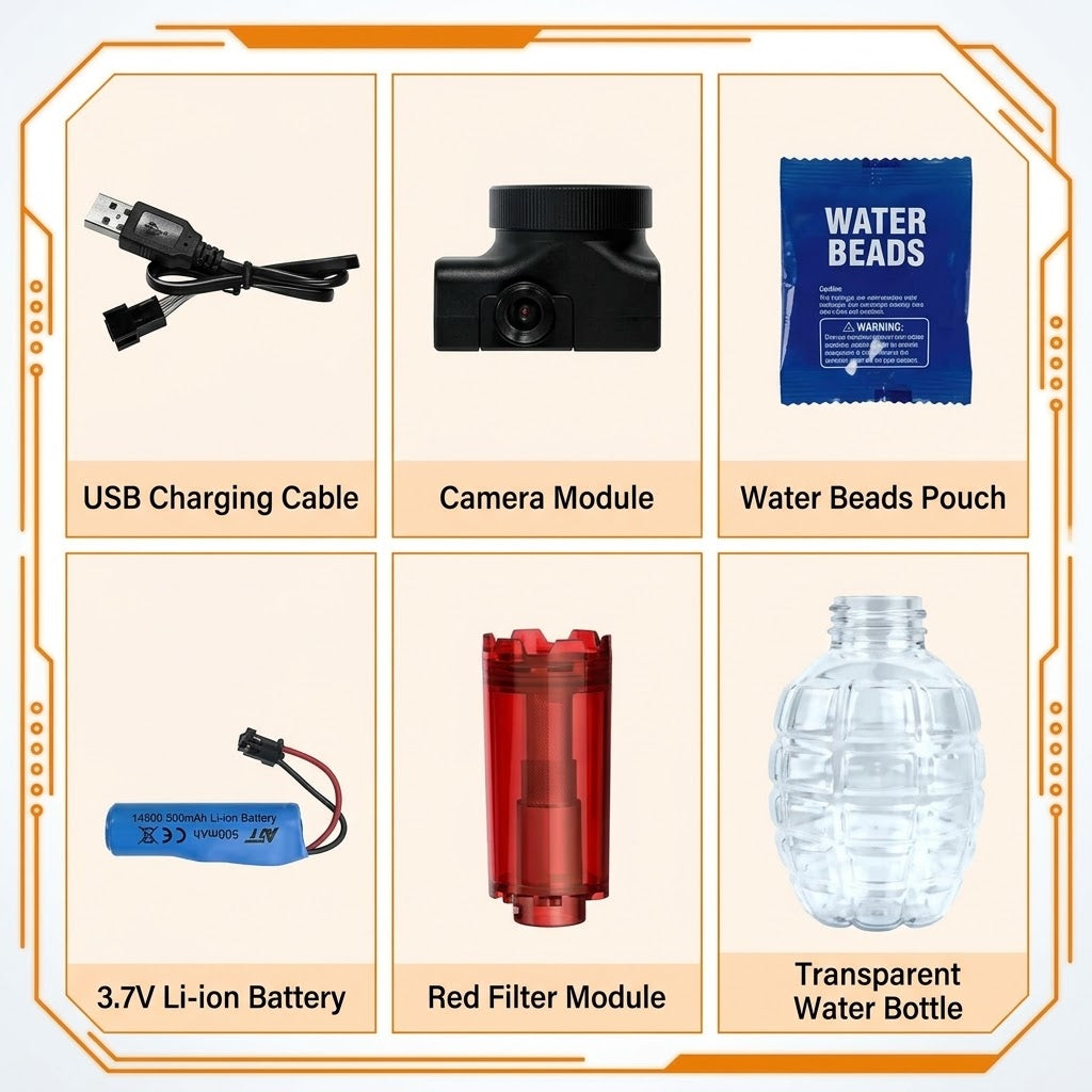 Rechargeable Ice Rat Gel Blaster Shooting Gun
