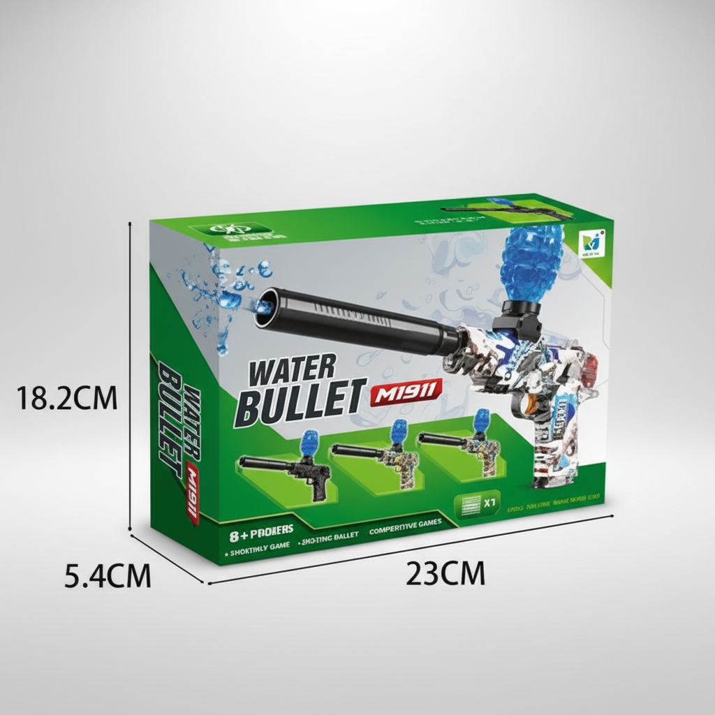 Rechargeable M1911 Gel Blaster Shooting Gun
