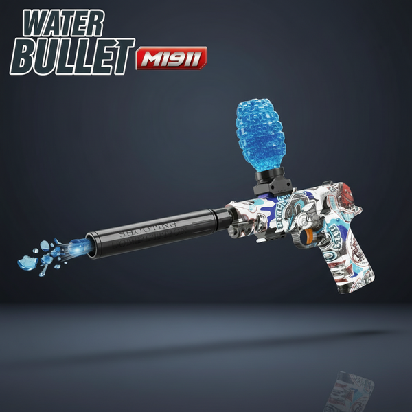 Rechargeable M1911 Gel Blaster Shooting Gun