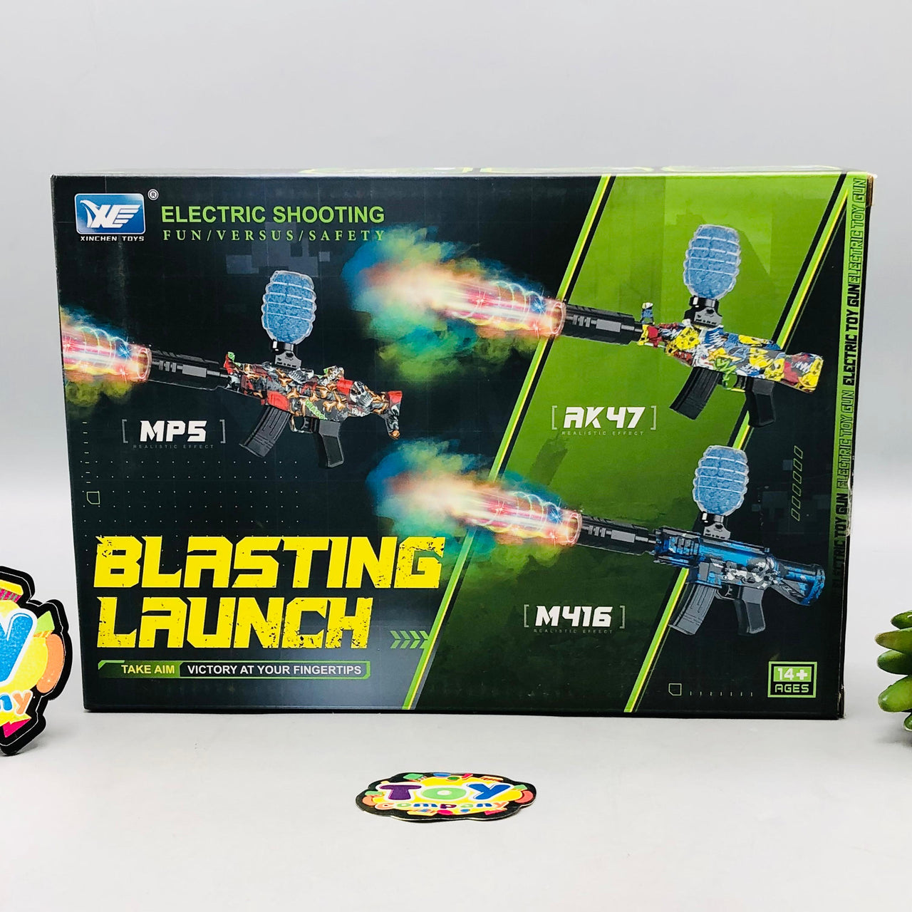 Rechargeable MP5 Gel Blasting Launch Shooting Gun