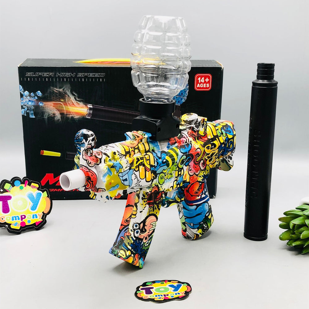 Rechargeable MP5 Submachine Gel Blaster Shooting Gun
