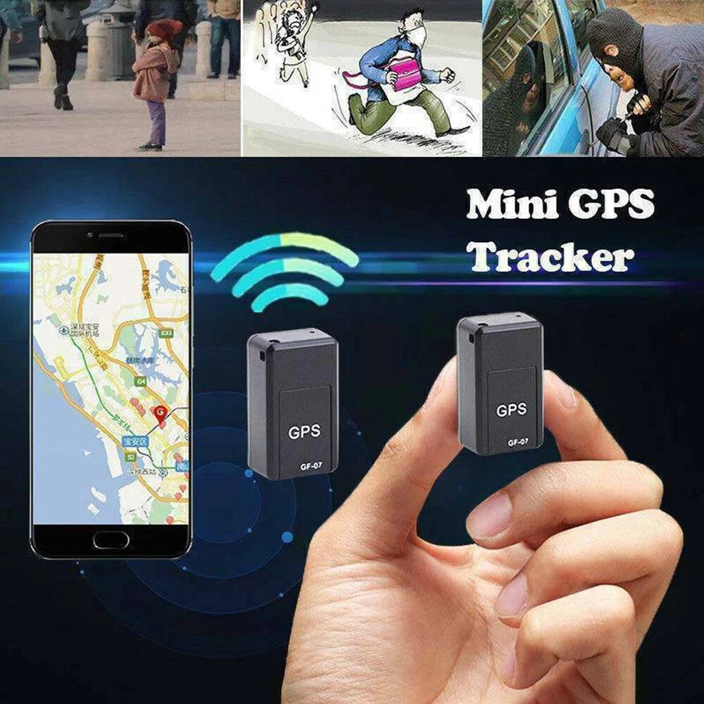 Rechargeable Mini GPS Tracker - 1Pc