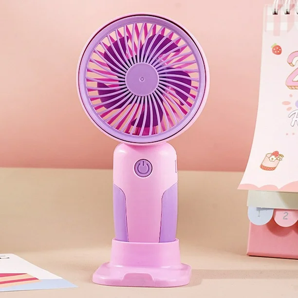Rechargeable Mini Three Speed Cute Handheld Fan