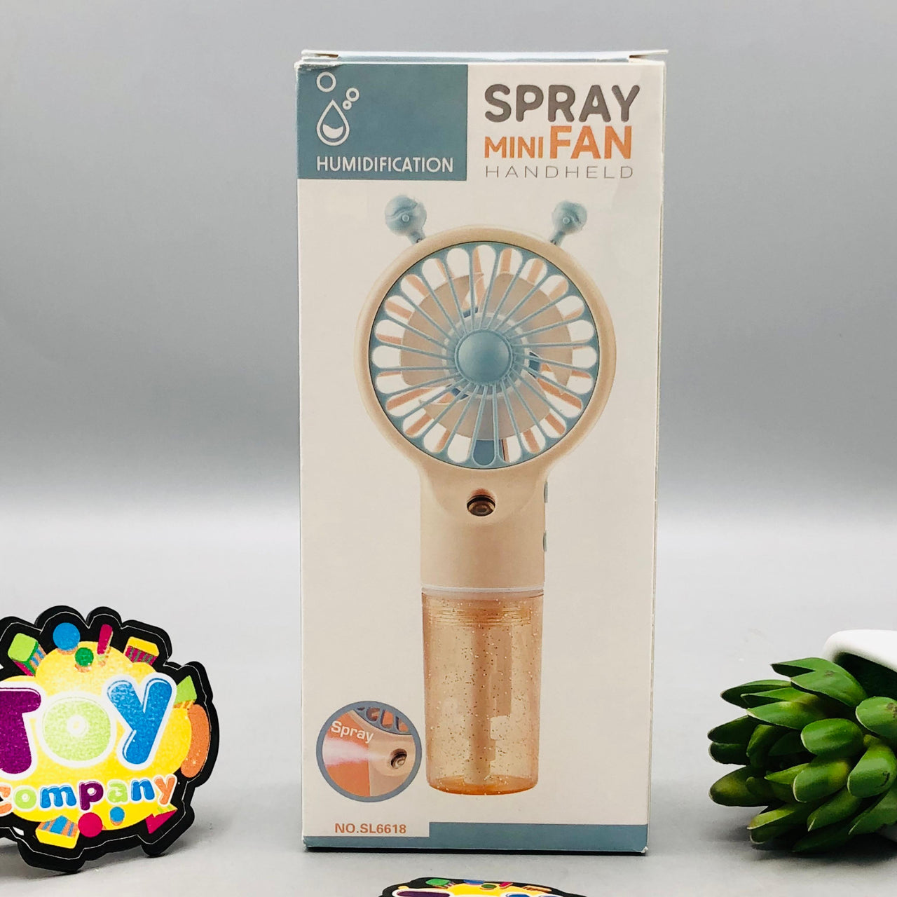 Rechargeable Handheld Mist Spray Fan