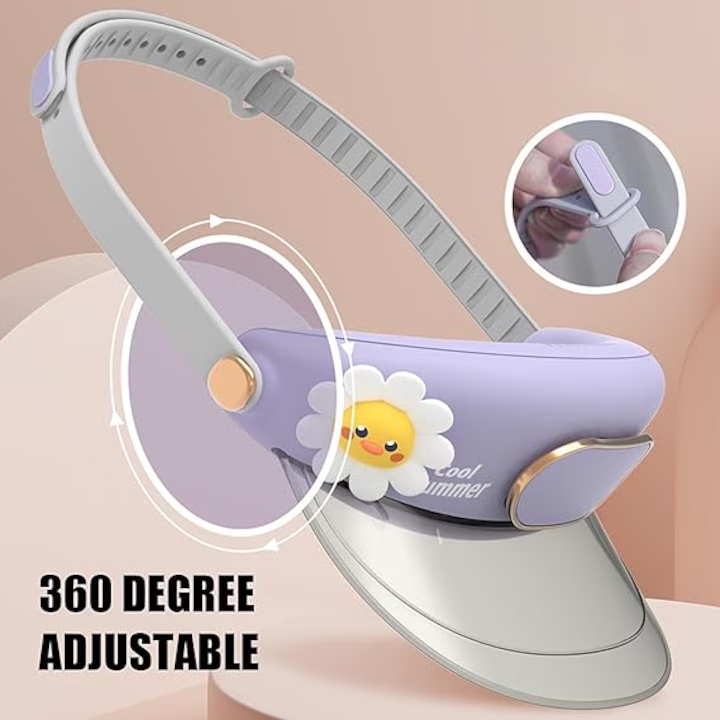 Sunflower Rechargeable Sun Protection Cooling Fan Hat