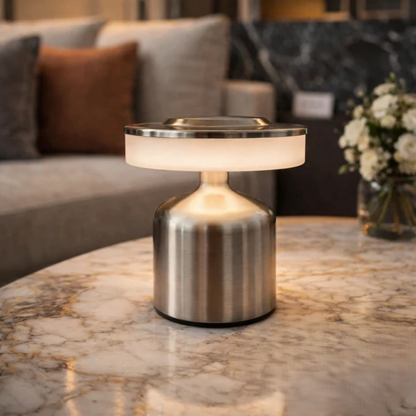 Rechargeable & Touchable Metal LED Table Lamp
