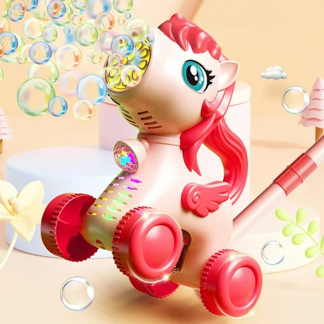 Rechargeable Cute Unicorn Bubble Machine