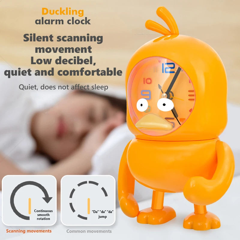 Duckling Night Light Alarm Clock Piggy Bank