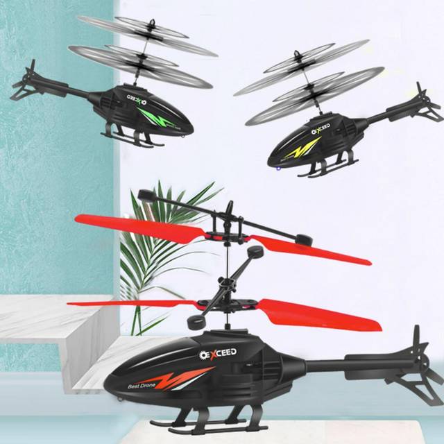 Rechargeable Infrared Induction Helicopter With Cool Lights