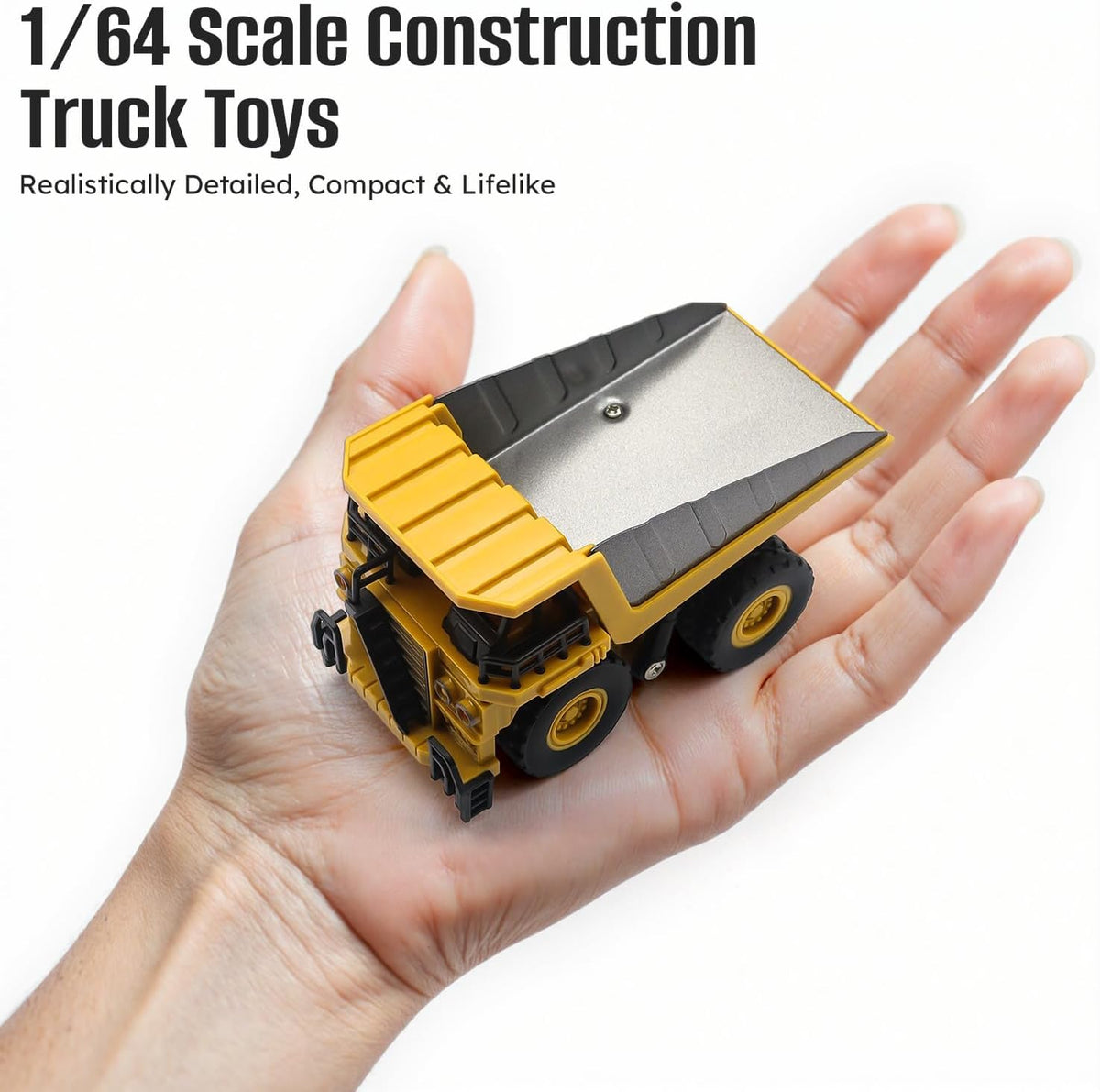 1:64 Remote & App Alloy Mini Dump Truck