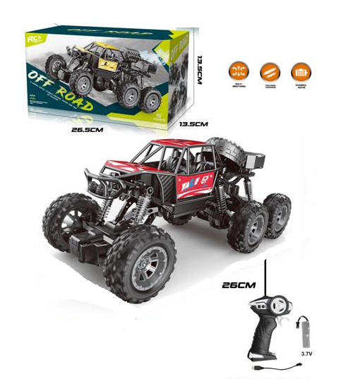 Remote Control 6 Wheel Off-Road Climbing Truck