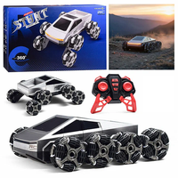 Remote Control 8 Wheels Tesla Stunt Truck