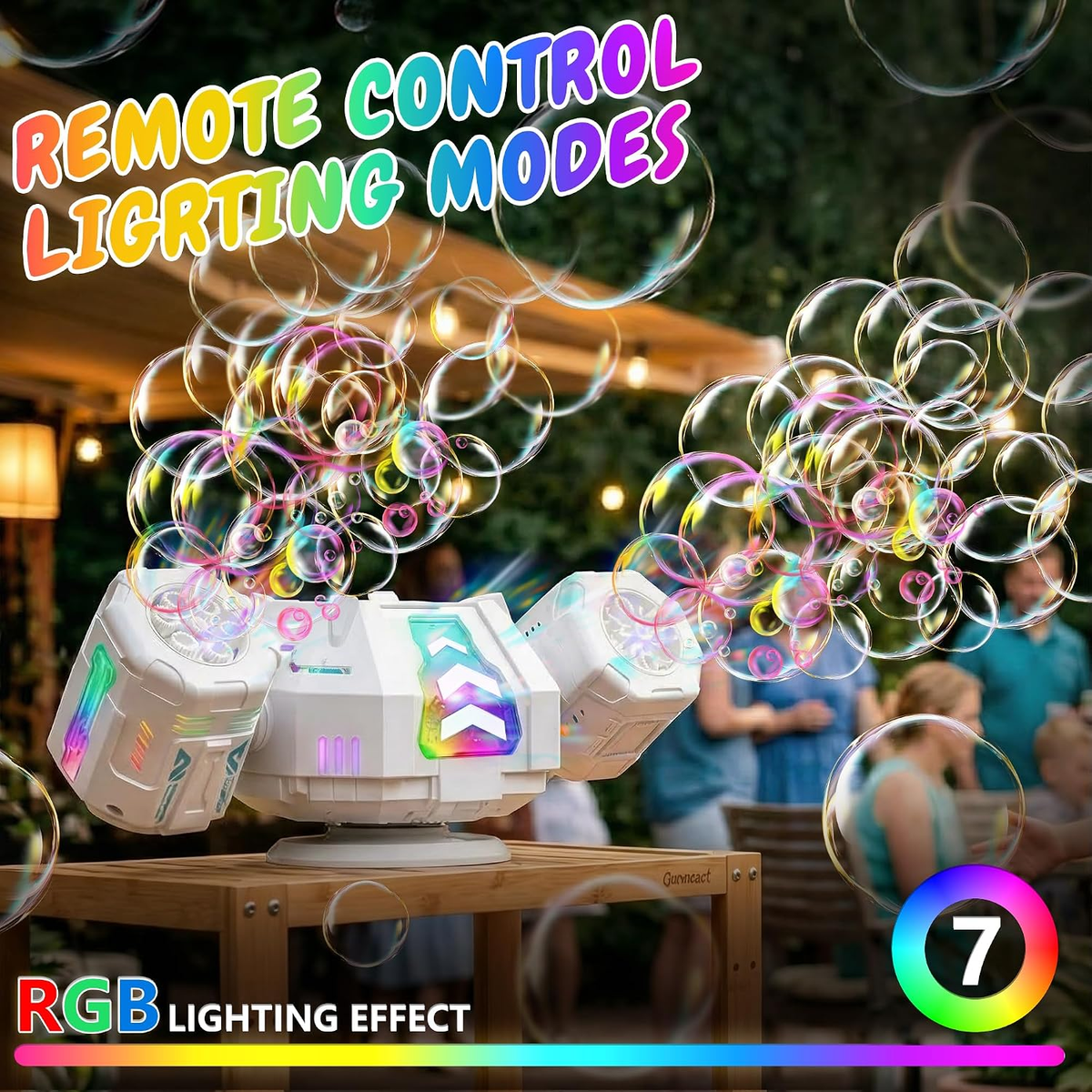 Remote Control Frequent Space Bubble machine