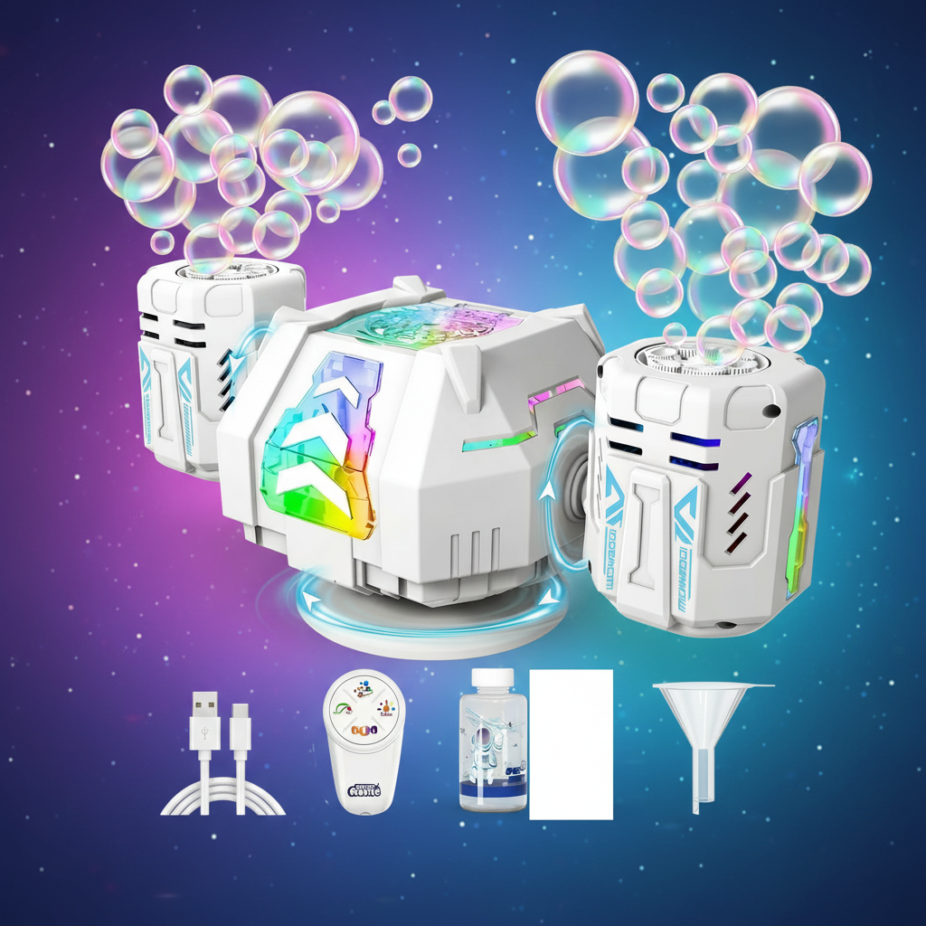 Remote Control Frequent Space Bubble machine