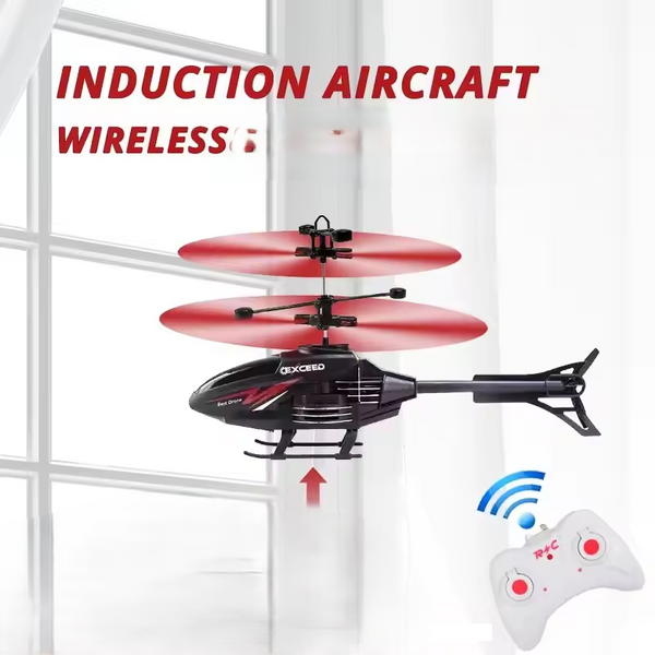 Remote Control Mini Flying Helicopter With Light