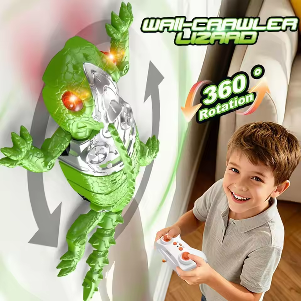 2in1 Remote Control Multi-functional Wall Climbing Lizard