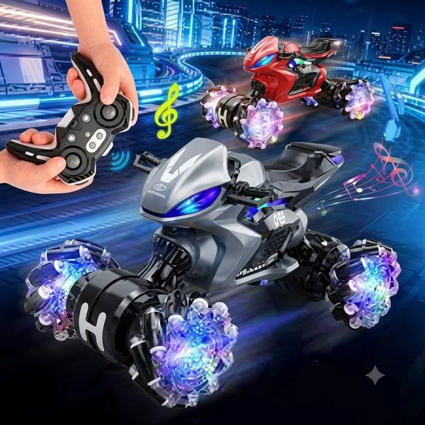 Remote Control Phantom Stunt Wheels Twist Bike