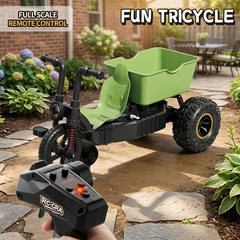 Remote Control Racing Tricycle With Digital Servo