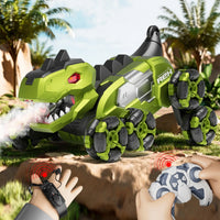 Remote & Gesture Control 8 Wheels Stunt Spray Dinosaur