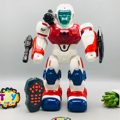Remote & Gesture Control Galaxy Robot With Spray