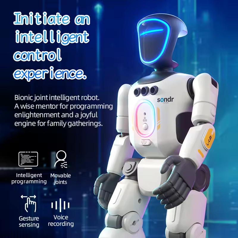 Remote & Gesture Control Smart Robot
