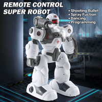 Remote & Gesture Control Spray & Bullet Shooting Robot