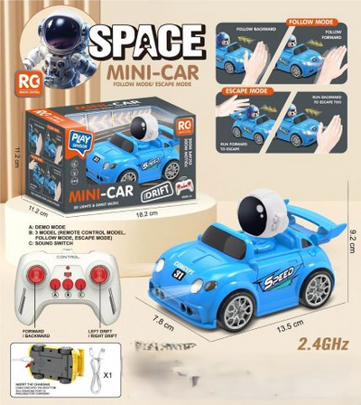2.4GHz Remote & Induction Controlled Space Drift Car