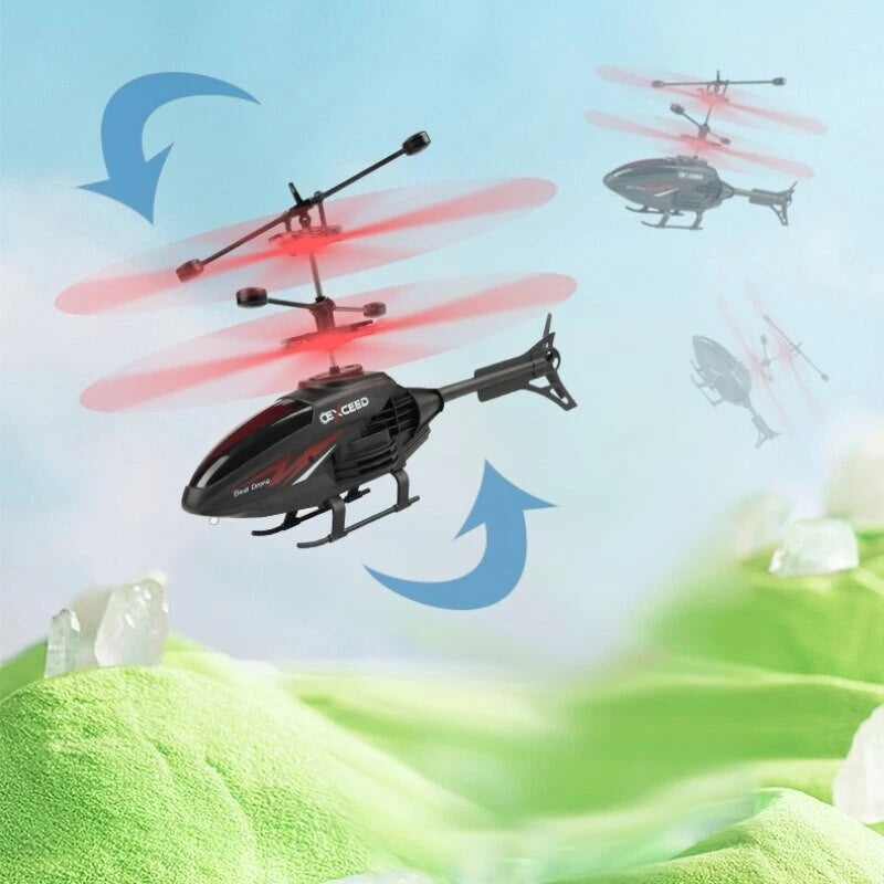 Remote Control Mini Flying Helicopter With Light