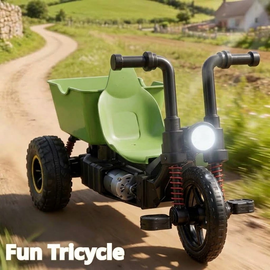 Remote Control Racing Tricycle With Digital Servo