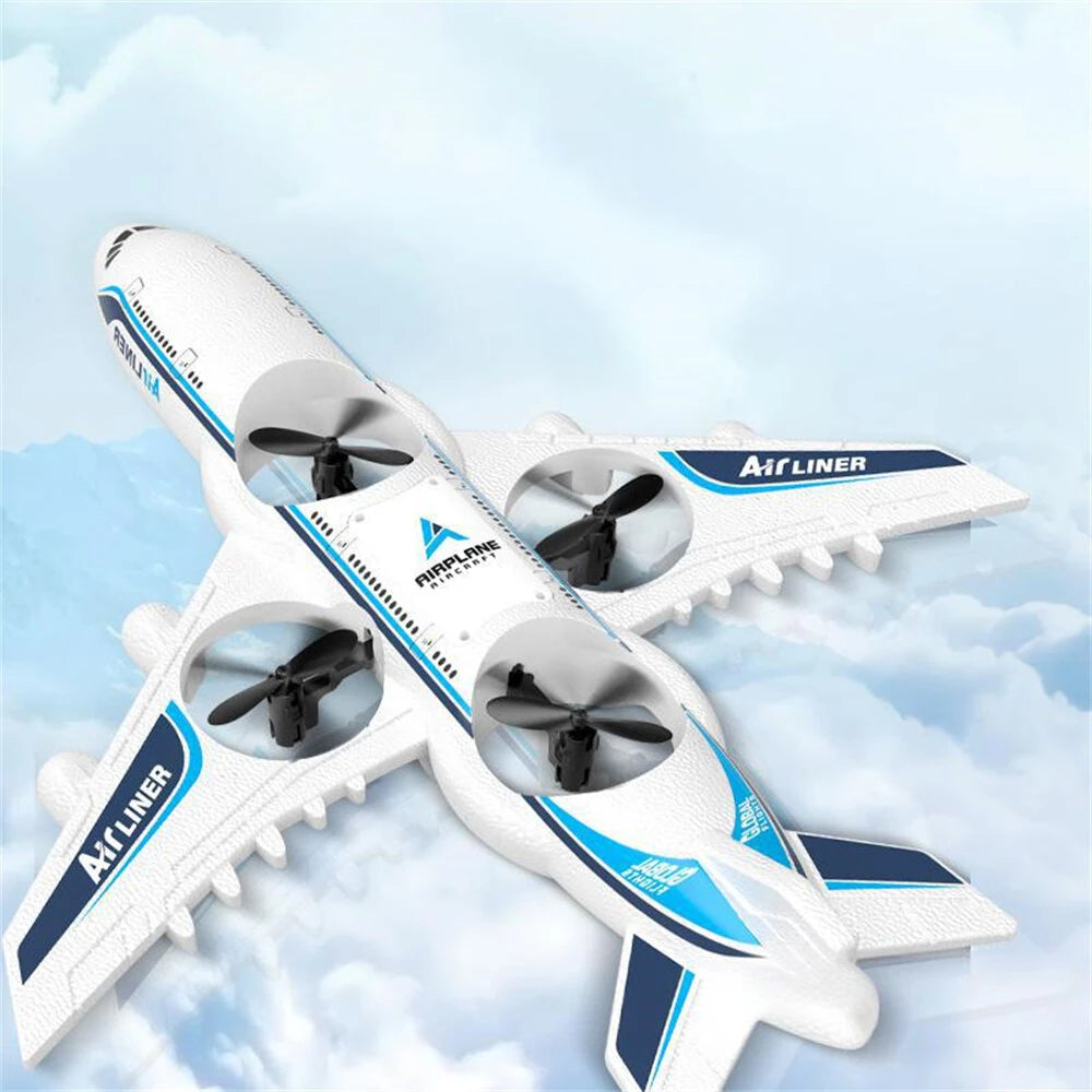 Remote & Watch Control Flying Airplane Model