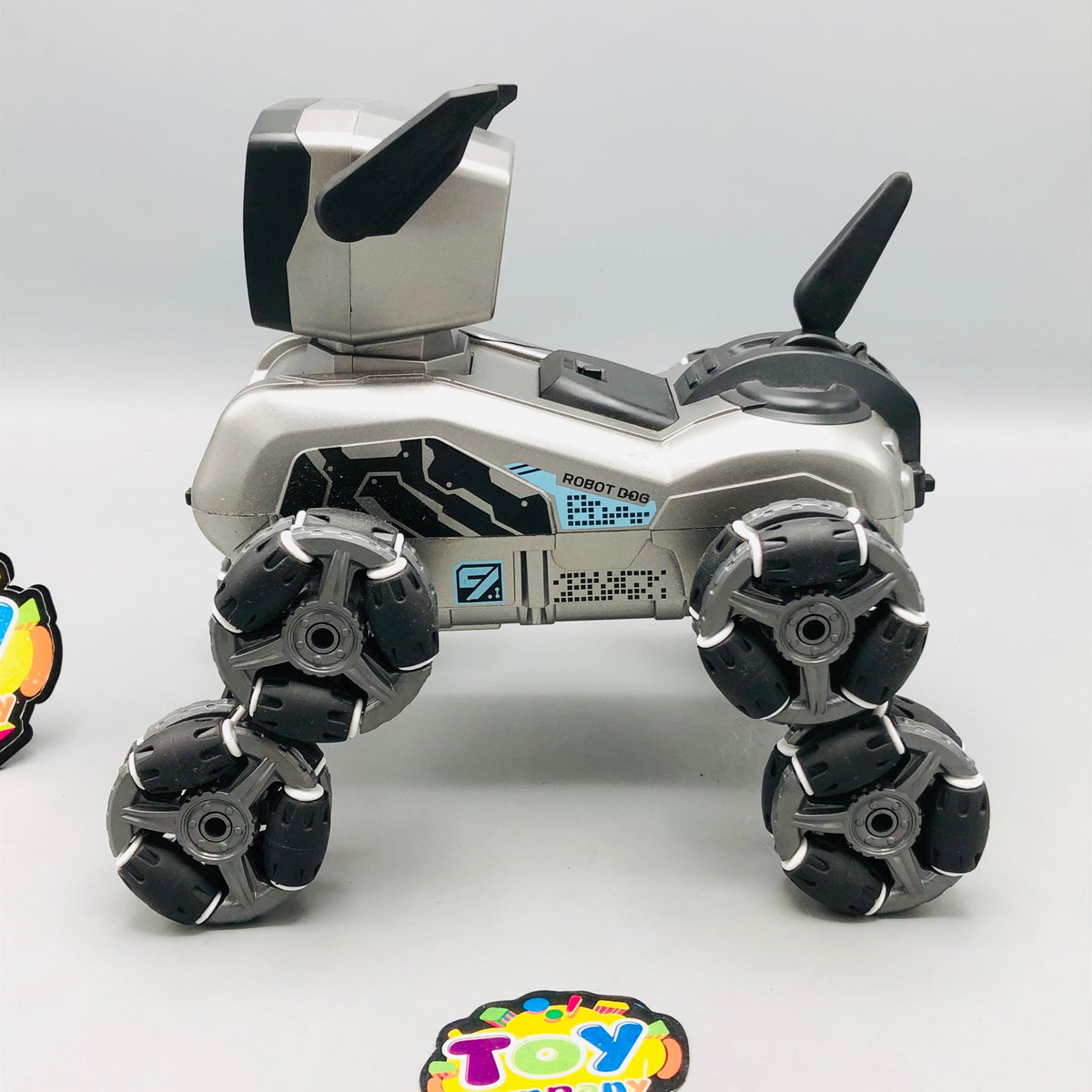 Remote & Watch Control Stunt Spray Robot Dog - Without Box