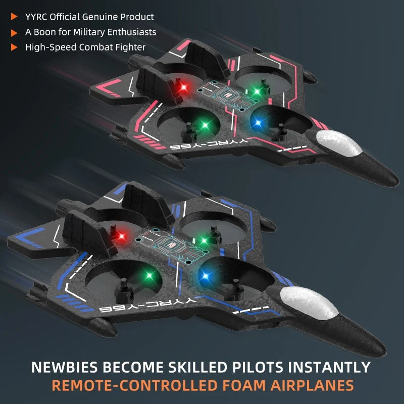 2.4GHz Remote & Watch Control Y66 Fighter Jet