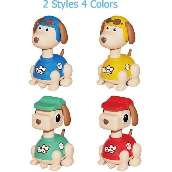 1Pc Press & Go Mini Cute Dog - Assortment