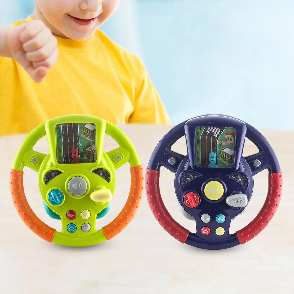 Little Driver Steering Wheel With Light, Music & Games
