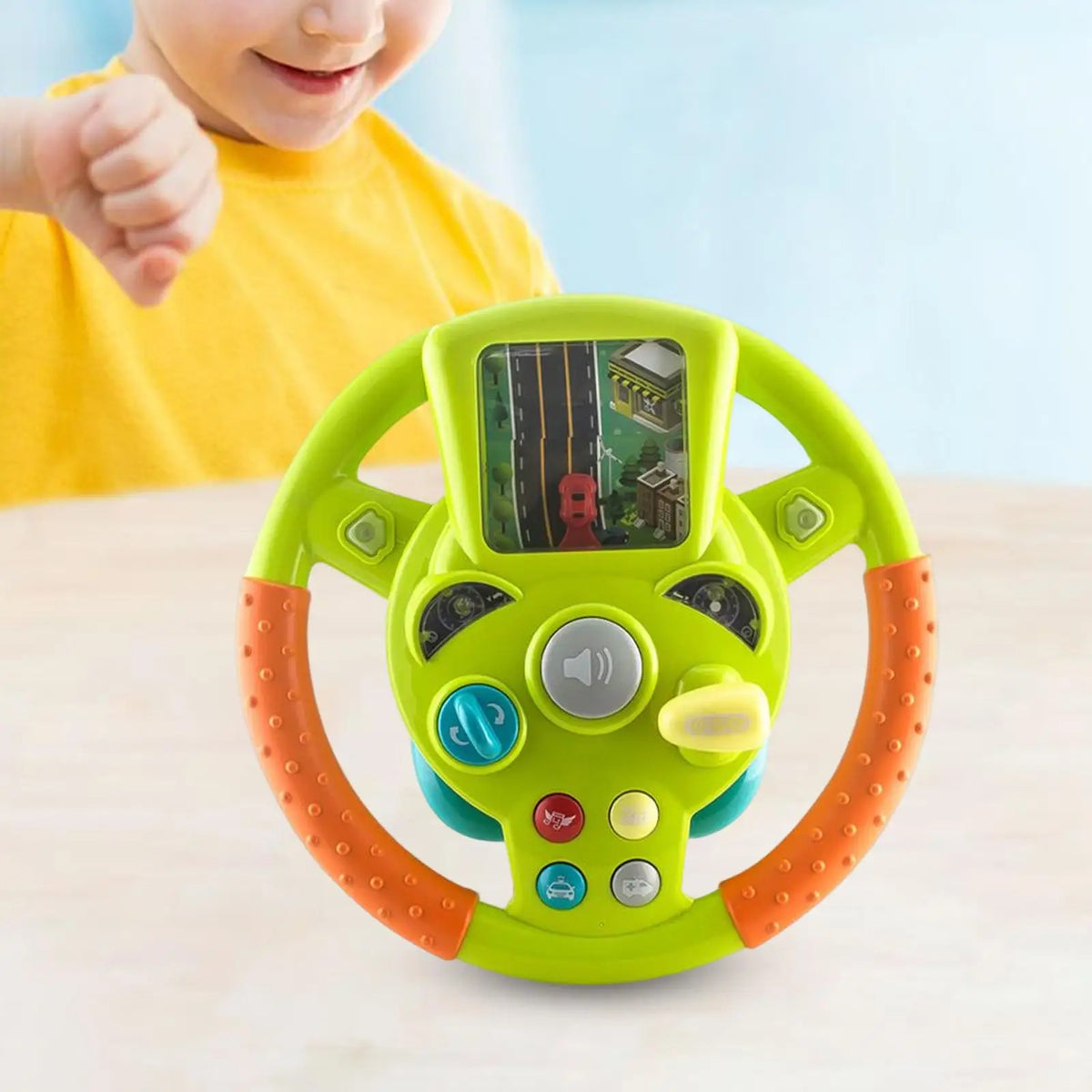 Little Driver Steering Wheel With Light, Music & Games