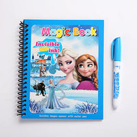 Magic Book With Invisible Ink Water Pen - Assortment